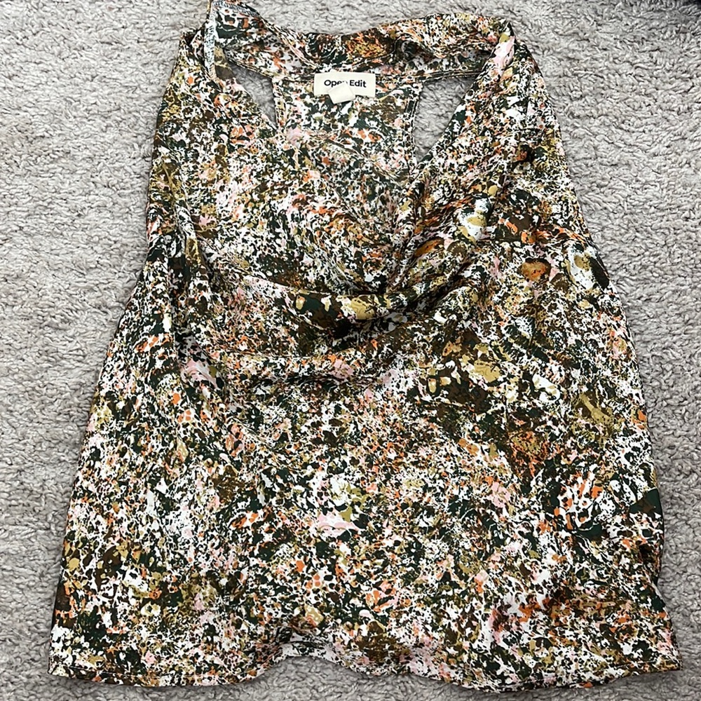 Cowl neck blouse from Nordstrom